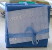 canvas scrapbook for a baby boy