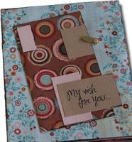 Pregnancy paper bag journal