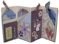 family accordion tag book