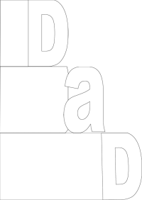 dad mini album template