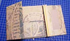 Gatefold Mini Scrapbook - covers