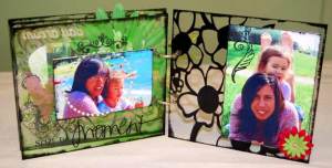acrylic mini book 