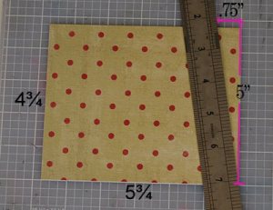 hand bag mini album front panel