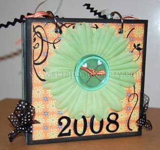 2008 scrapbooking calendar covers