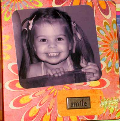girl match book album of cameron - smile