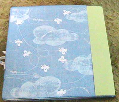 scrapbook baby album - photo mats