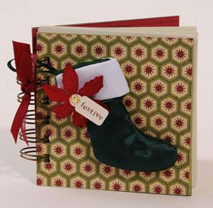 Christmas Stocking Mini Book