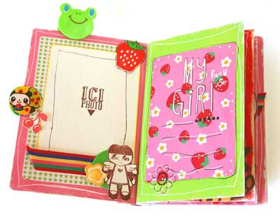 birthday mini scrapbook 