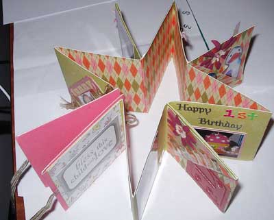 birthday scrapbooking idea 