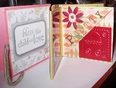 birthday scrapbooking  make a mini scrapbook