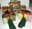 Altered Christmas Napkin Holders