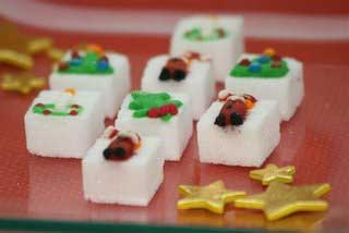 Christmas Sugar Cubes