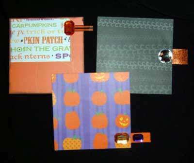Cute Halloween Mini Album - tags