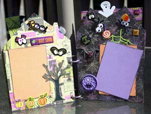 Halloween 2008 Scrapbook - creepy crawlies