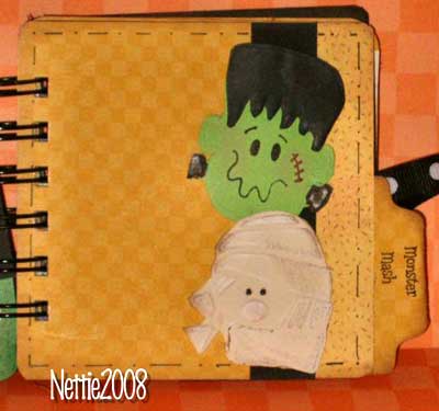 halloween scrapbook - ghosts and goblins