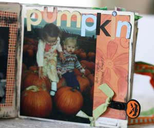 Halloween the years scrapbook