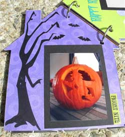 haunted house scrapbook 3