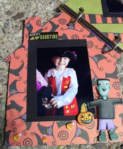 haunted house scrapbook 5