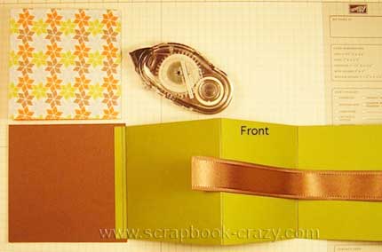 mini scrapbook tutorial pic