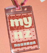 ID Badge Holder Mini Album