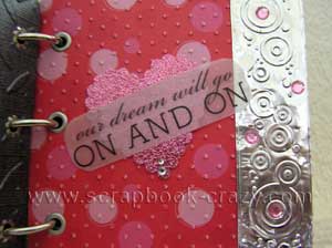 Metal Scrapbook  page on and on