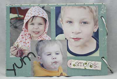 making memories scrapbook - the yum page