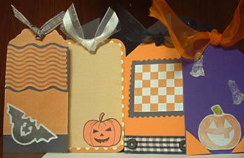 my first halloween scrapbook - inside pictures.