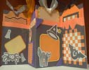 my first halloween scrapbook