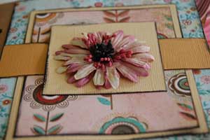 pregnancy scrapbook mini album