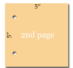 make a chipboard scrapbook page 2