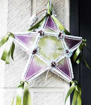 scrapbook christmas lantern