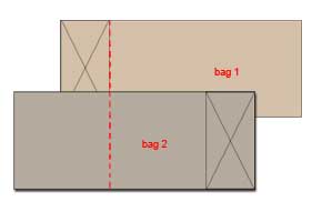 waterfall paper bag album instructions