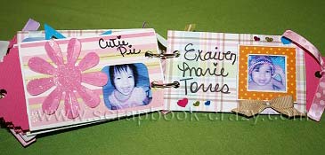 All about Exaiven Mini Scrapbook 