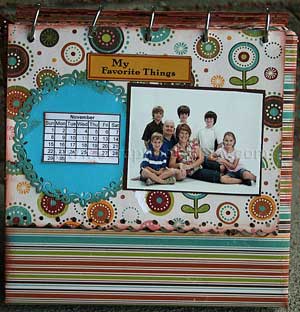 altered family calendar 