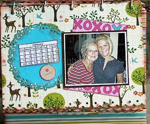 scrapbook calendar 