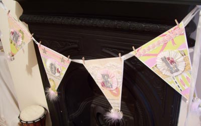 handmade noel banner