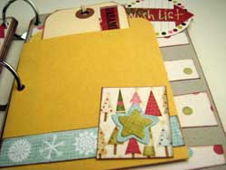 Joy Christmas Scrapbook Mini Album  6