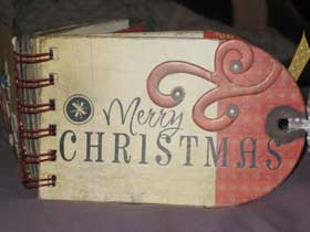 Xmas Bind It All Minibook 