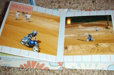 make a maze scrapbook