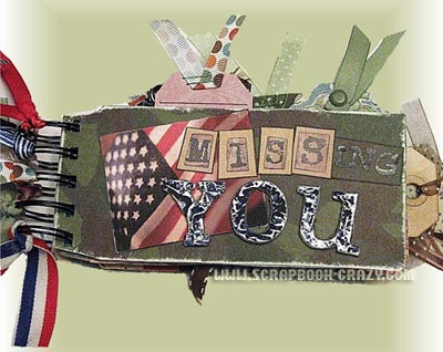 military scrapbooking