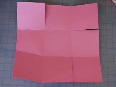 lantern mini scrapbook - to be folded