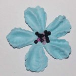 prima flower with beads center