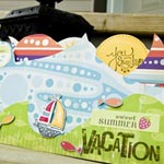 summer scrapbook album