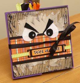 trick or treat scrapbook