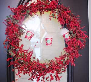 Hot Chocolate Wreath
